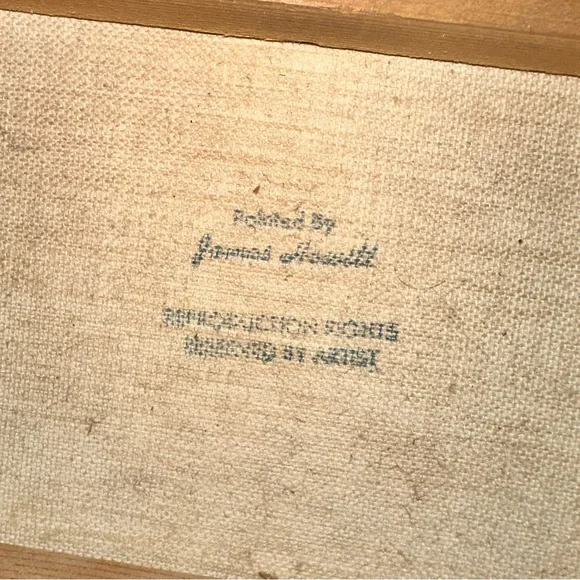 Signed James Hewitt Framed Nature Landscape Paintings - Picture 9 of 15